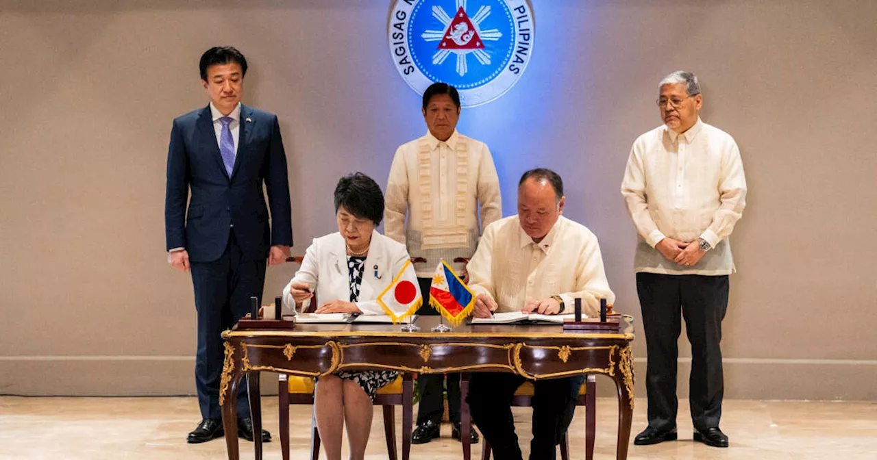 Face aux “intimidations” chinoises, le Japon et les Philippines signent un accord de défense