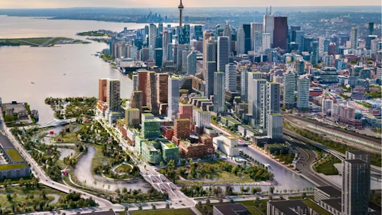 New stretch of Don River meets Lake Ontario in milestone for Toronto Port Lands redevelopment