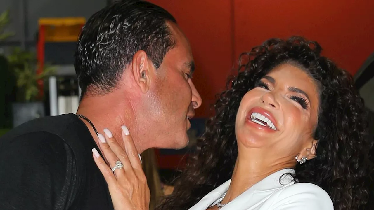 Teresa Giudice and Luis 'Louie' Ruelas continue to shrug off divorce rumors with loved-up display in...