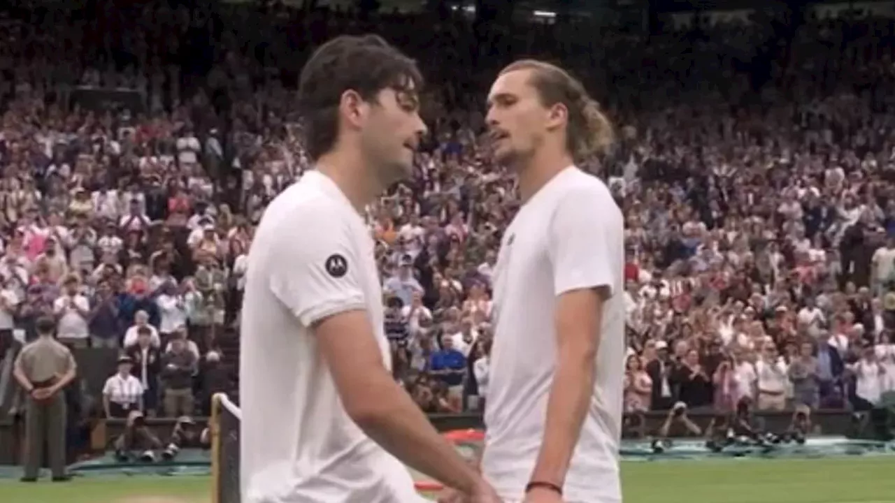 Sport Wimbledon feud erupts between Alexander Zverev and Taylor Fritz