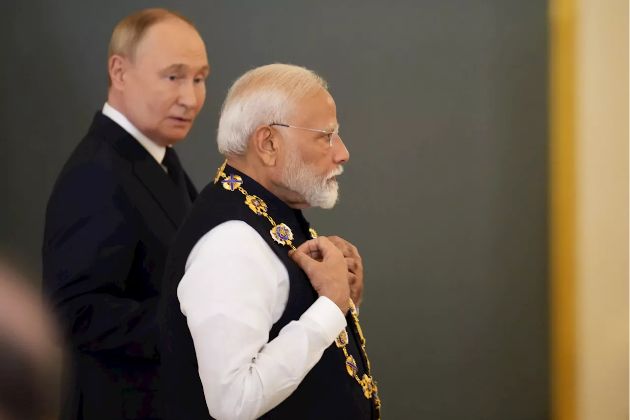 With Russia, Indian Prime Minister Narendra Modi gets exactly what he wants