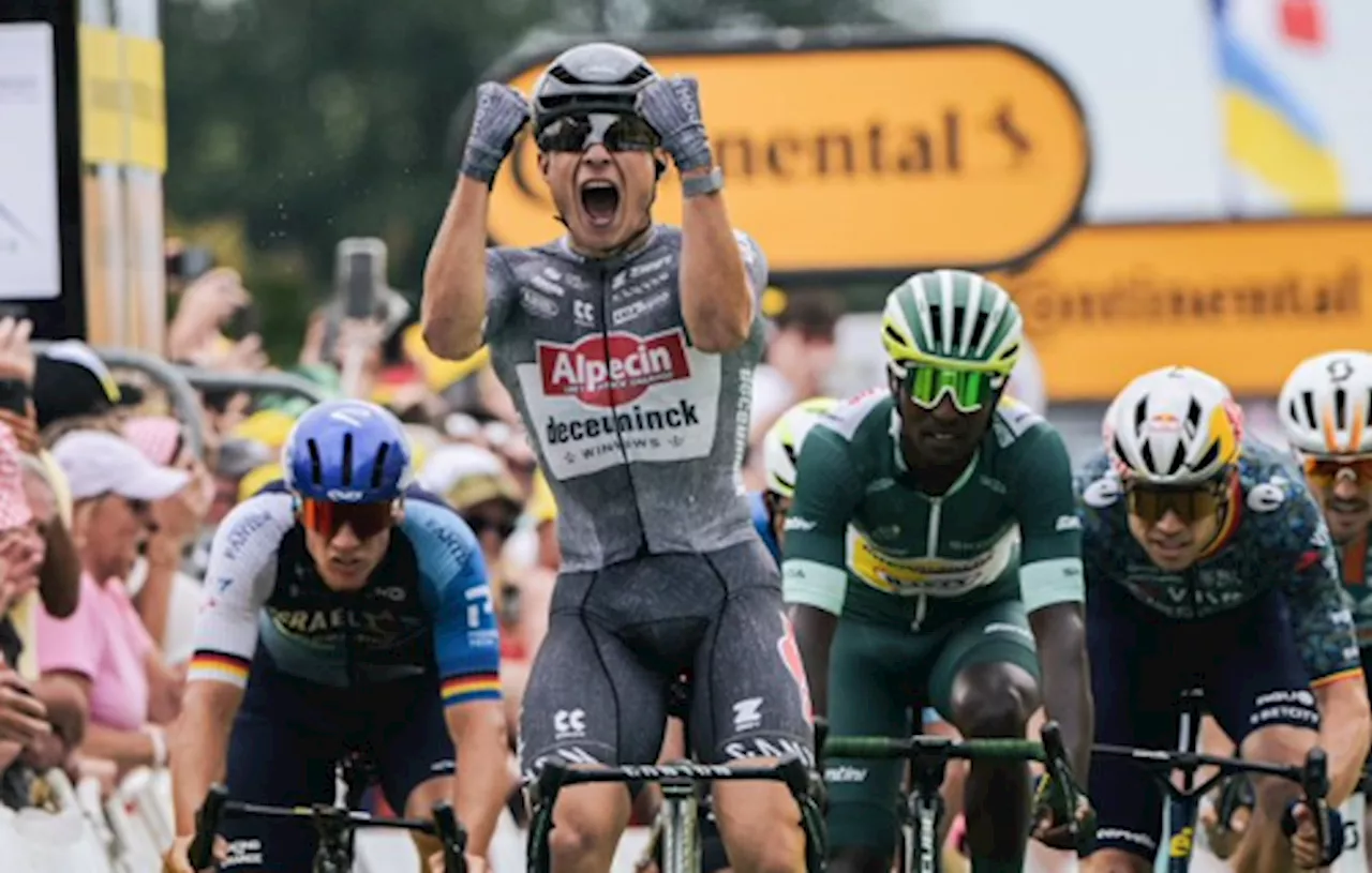 Belga Jasper Philipsen ganó al esprint la décima etapa del Tour de Francia