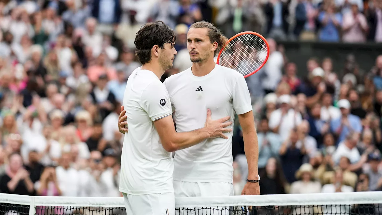 Wimbledon 2024: Alexander Zverev scheidet im Achtelfinale gegen Taylor Fritz aus - das wurde am Netz besprochen