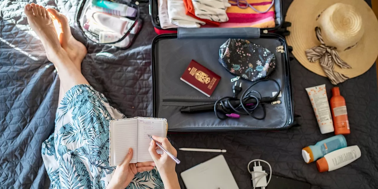 Die ultimative Urlaubs-Checkliste - damit vergessen Sie garantiert nichts