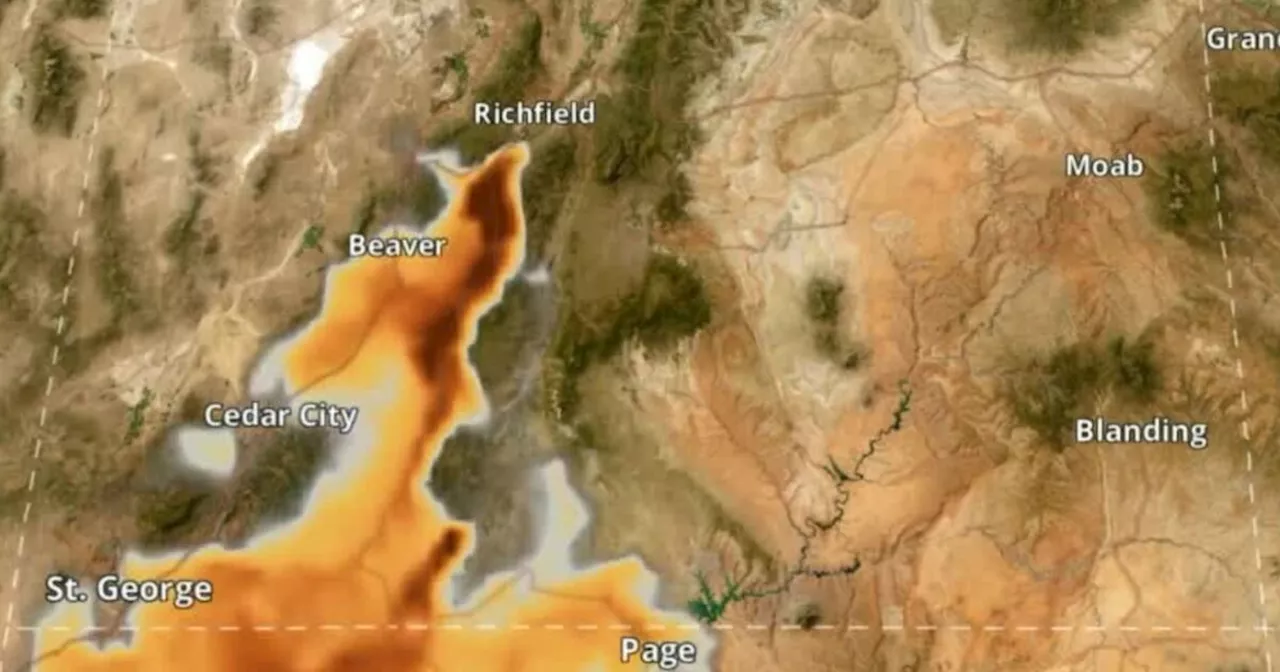 Wildfire smoke expected to blanket southern Utah cities Tuesday