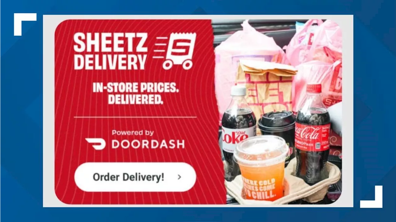 Pennsylvania residents can now have beer delivered through Sheetz and DoorDash