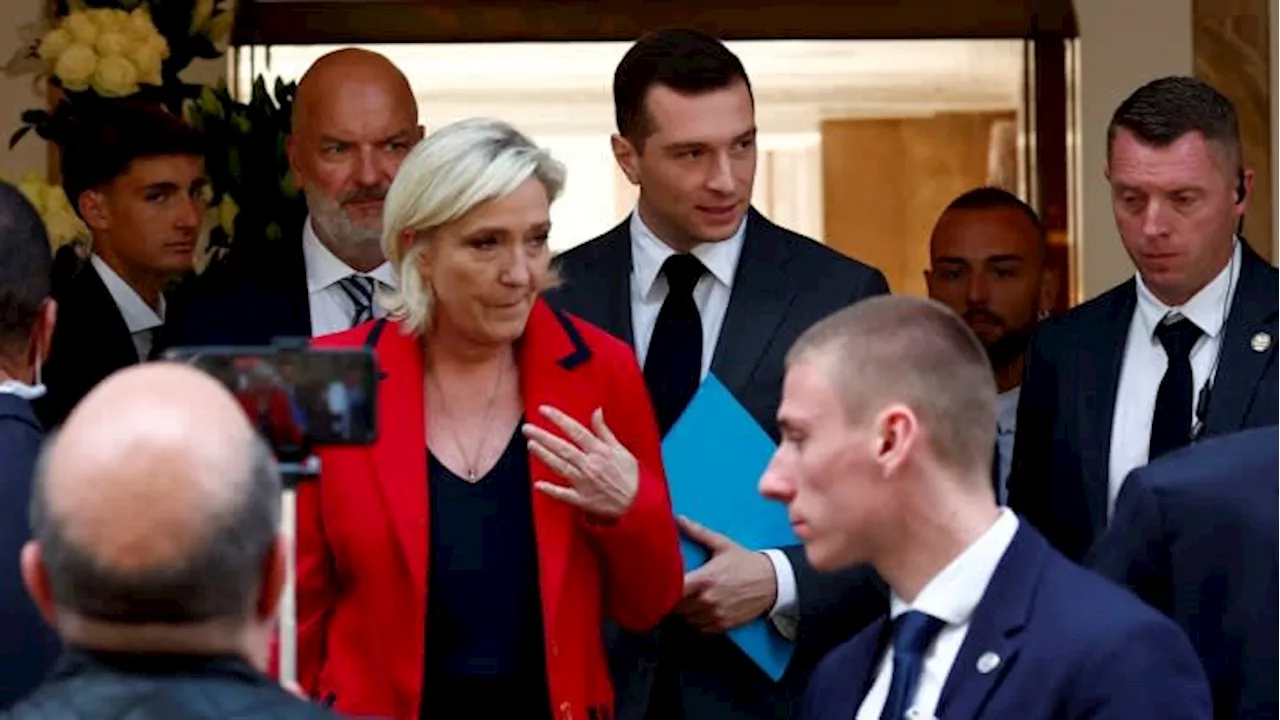 Recriminations fly in Marine Le Pen’s party over French election result