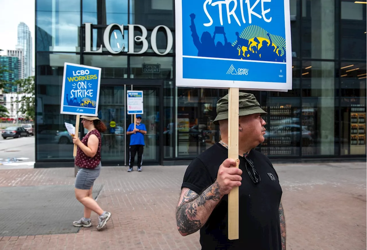 Ontario plan to expand alcohol sales is irreversible, Finance Minister says, as LCBO strike continues