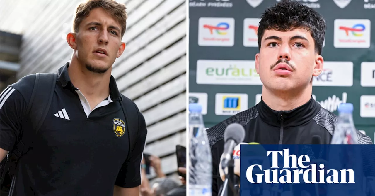 France’s Hugo Auradou and Oscar Jégou arrested on sexual assault charges