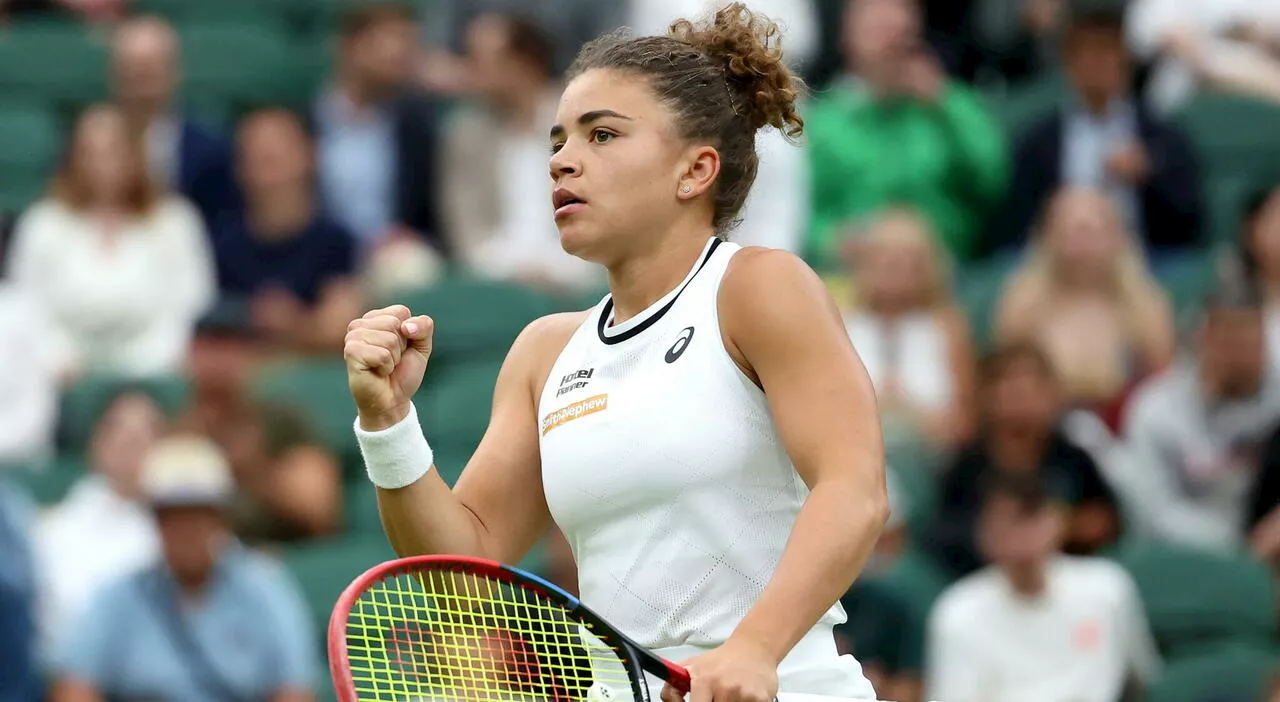 Jasmine Paolini vola in semifinale a Wimbledon: battuta in due set Emma Navarro