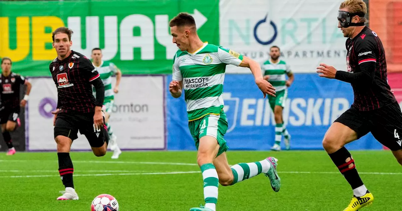 Gutsy Shamrock Rovers draw away in Iceland despite seeing out final 15 minutes with 10 men