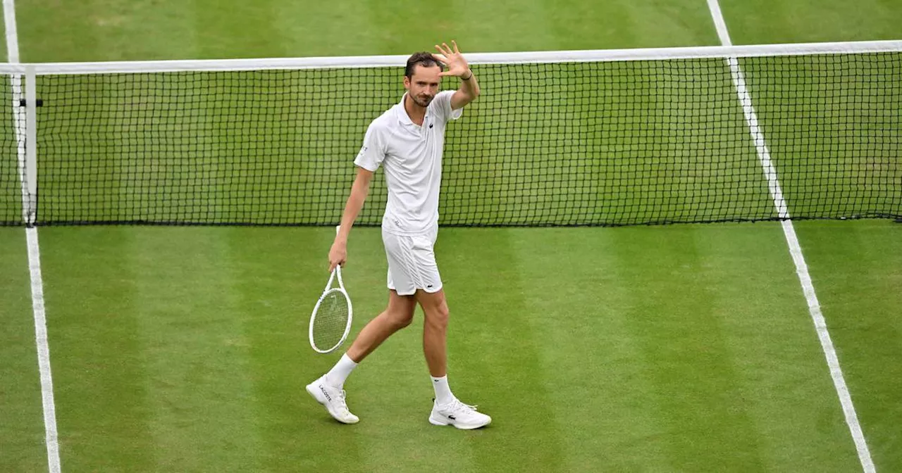 Medvedev knocks world number one Jannik Sinner out of Wimbledon in topsy-turvy five-setter