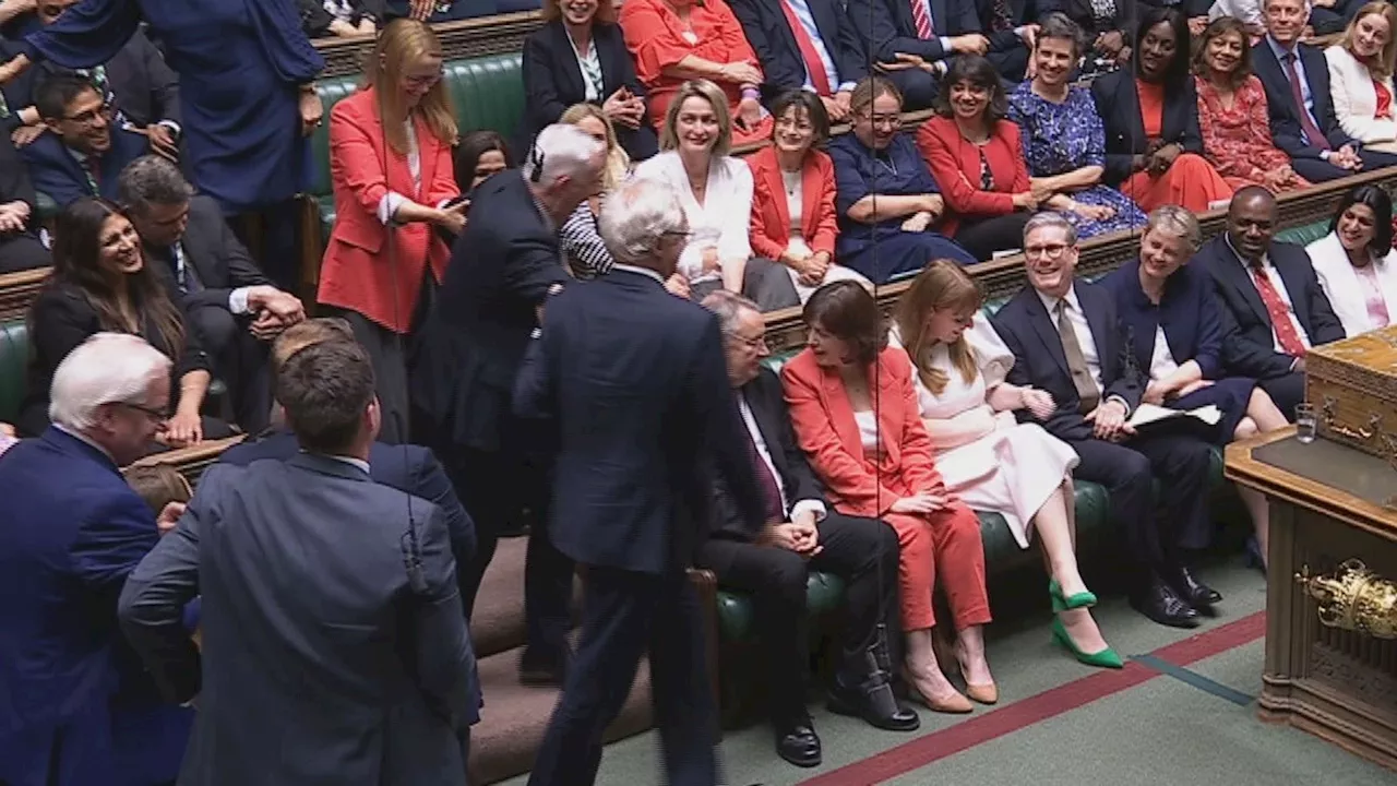 Why is the newly elected Speaker of the House of Commons dragged into position?