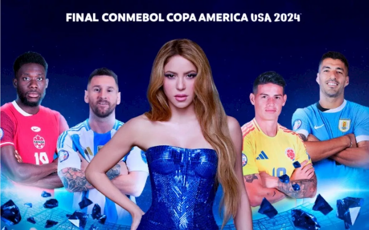 Shakira se apresentará na final da Copa América; saiba mais