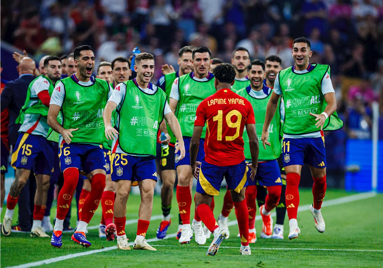 Semifinal EURO 2024 Spanyol vs Prancis: Rekor Gila Lamine Yamal