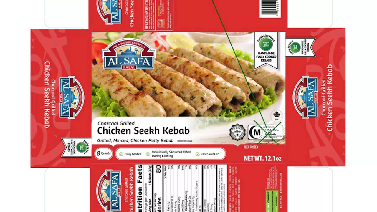 Over 2,000 pounds of frozen chicken product recalled over listeria concerns