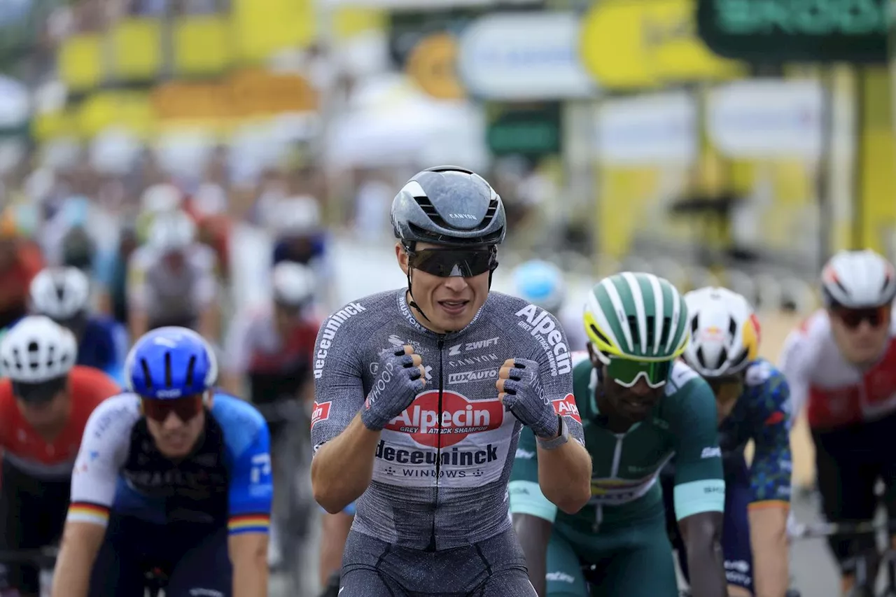 Tour de France 2024, étape 10 : Jasper Philipsen s’impose au sprint