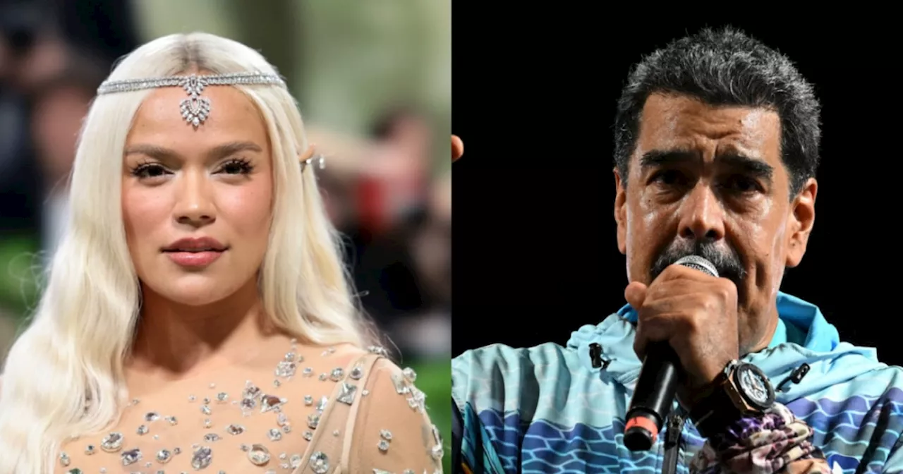 Karol G desmintió que le envió una canción a Nicolás Maduro