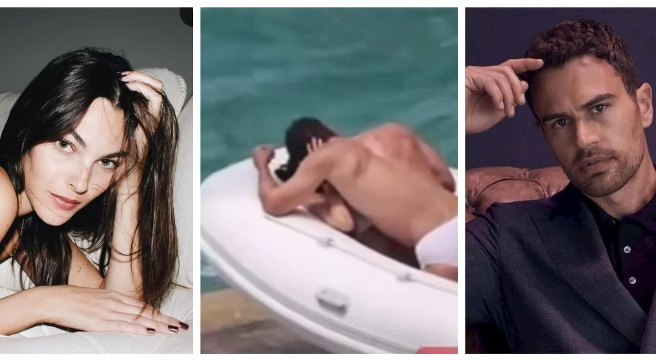 Vittoria Ceretti, bacio bollente con l'attore Theo James sul gommone: tradimento a Leonardo Di Caprio? Tutta l