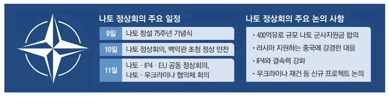 나토 정상회의 사흘 강행군 … 바이든, 건강이슈 잠재울까