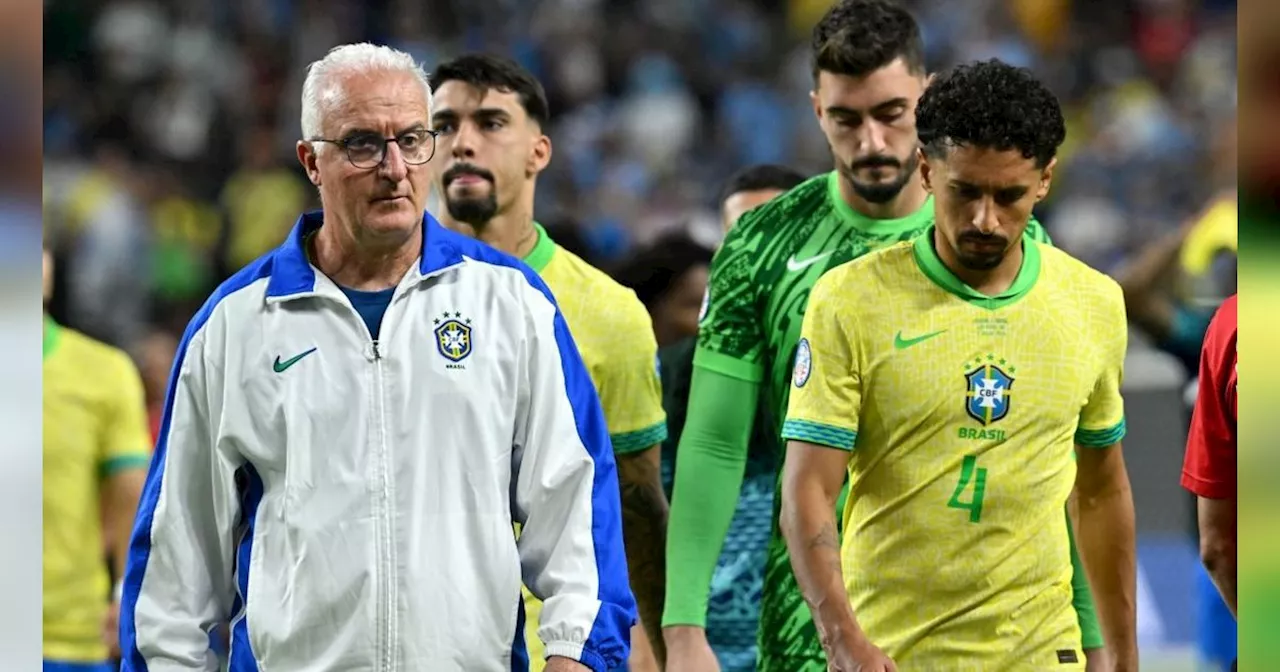 FOTO: Wajah-Wajah Lesu Timnas Brasil Tersingkir dari Copa America 2024 Usai Adu Penalti dengan Uruguay