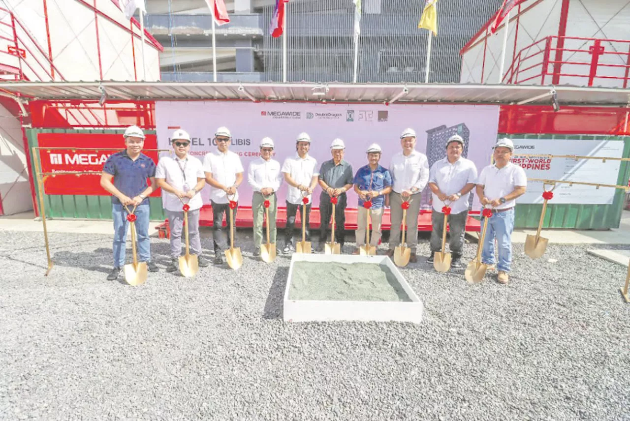 Megawide starts Hotel101 construction in Quezon City