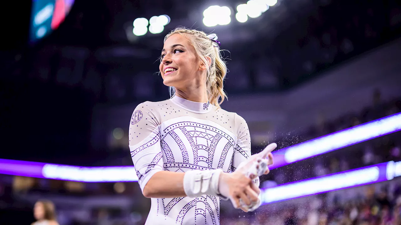 ‘Not Dunne yet': Gymnast Livvy Dunne returning for fifth year at LSU