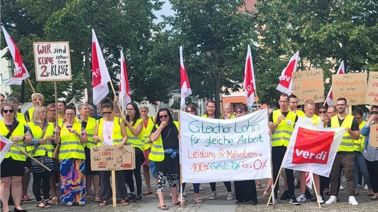 Asklepios-Klinik Pasewalk: Pflegekräfte fordern mehr Lohn und Urlaub