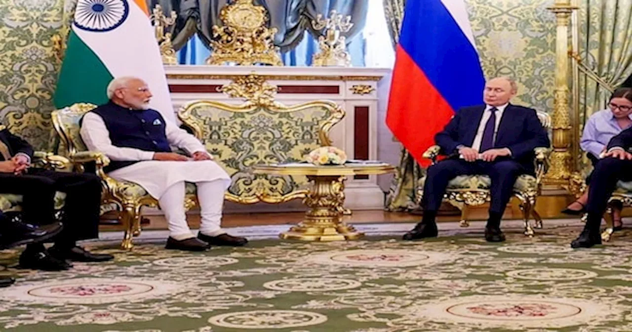 PM Modi Russia Visit: Ukraine War पर मोदी ने Putin के सामने बहुत बड़ा बयान दिया | US