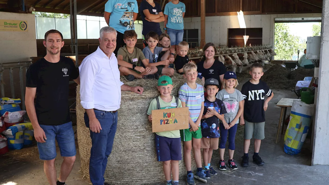 Allhartsbergerin lehrt Kindern Wissenswertes über die Landwirtschaft