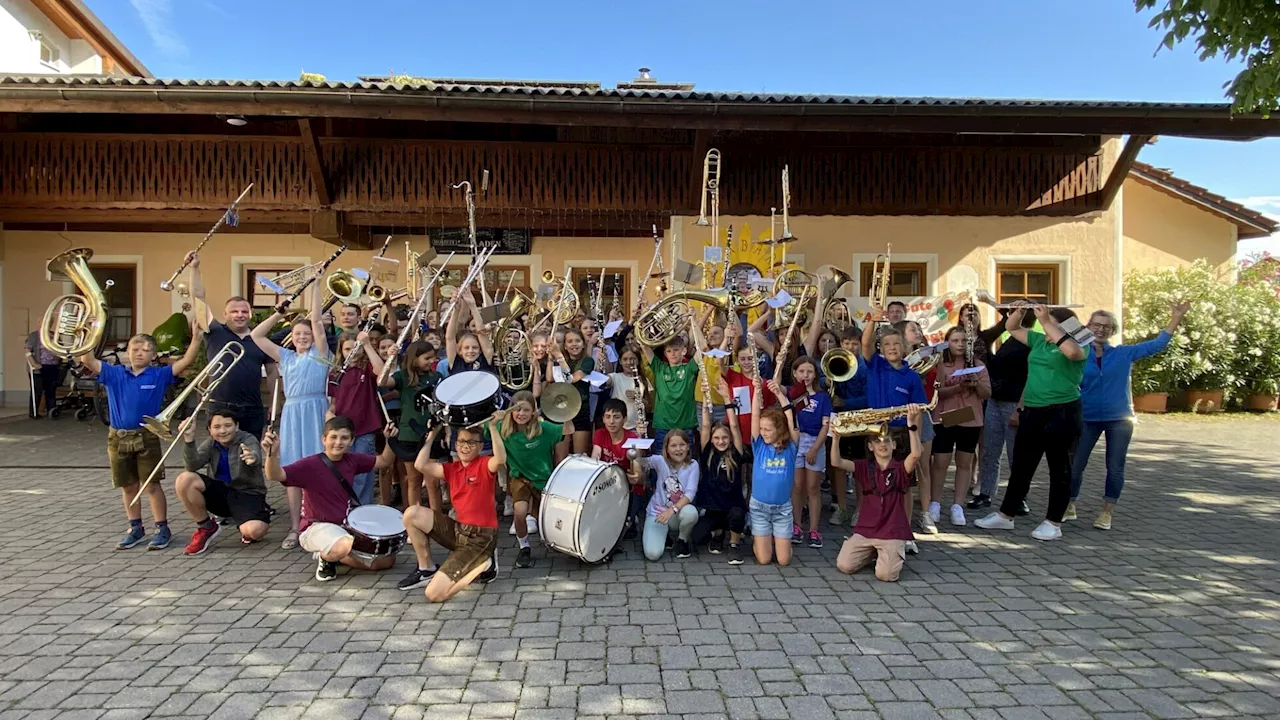 Blasmusikjugend trainierte in Ober-Grafendorf