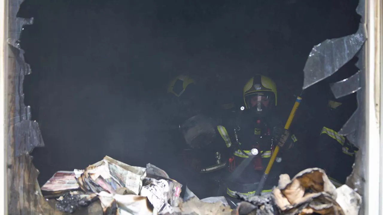 Feuerwehr Kottingbrunn löschte Zimmerbrand