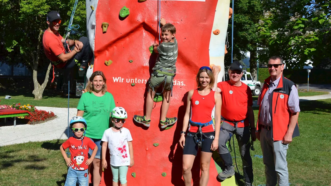 Hoch hinaus beim Kirchberger Ferienspiel