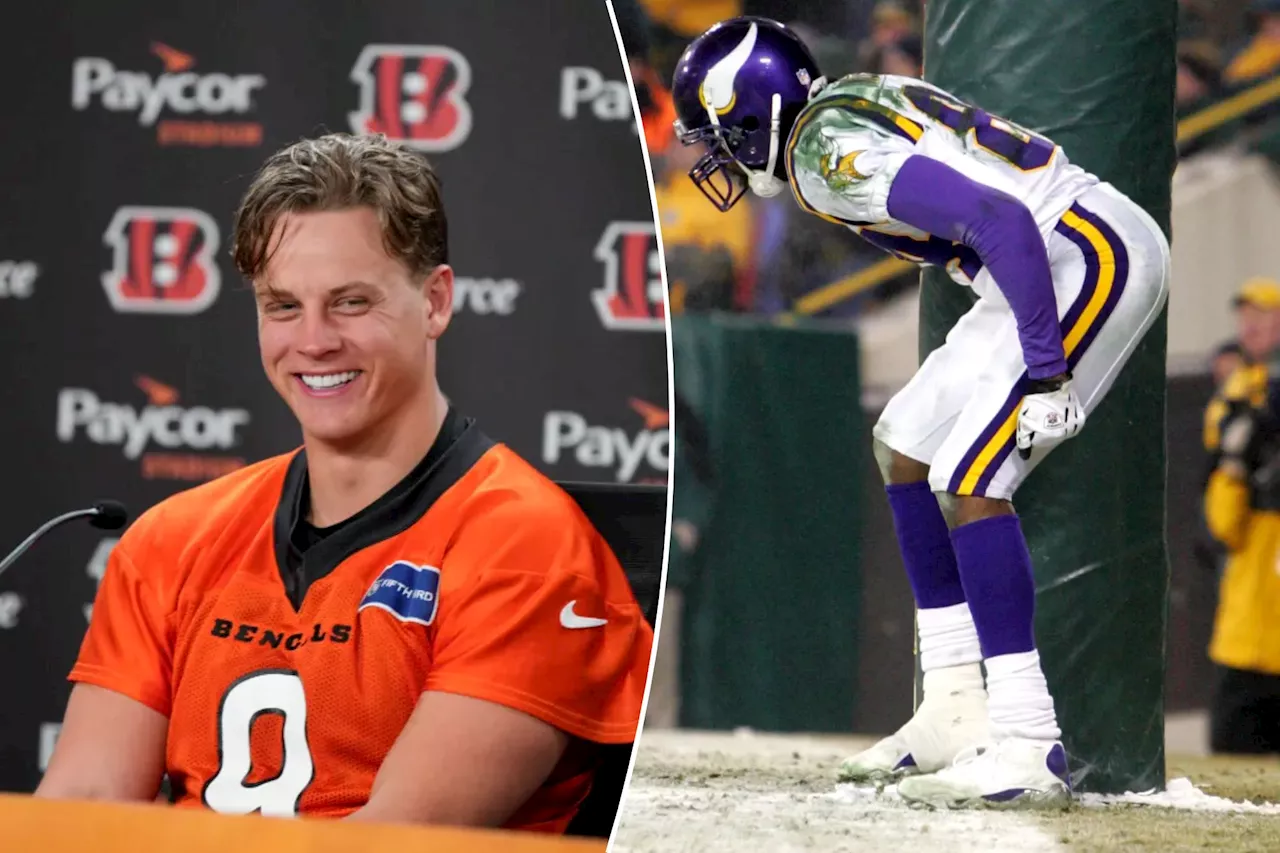 Bengals' Joe Burrow aspires to recreate infamous Randy Moss celebration