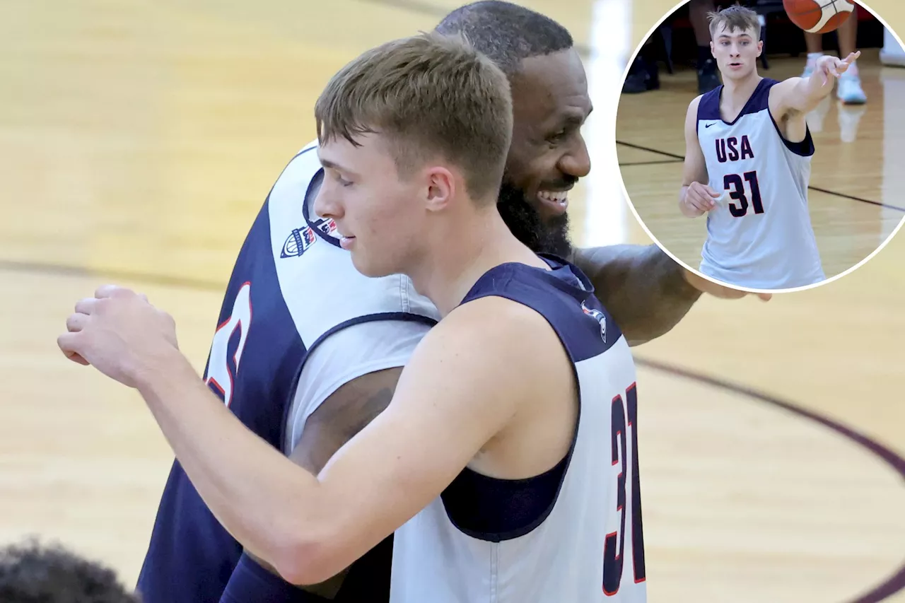 Duke star Cooper Flagg 'dominates' in scrimmage vs. USA Olympic team