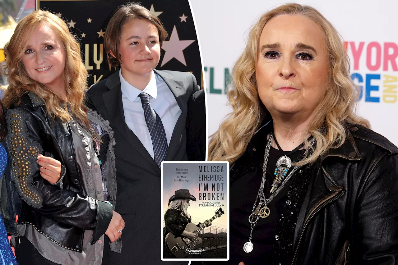 Melissa Etheridge felt 'guilt' and 'shame' after son's death from opioid addiction: 'I did the best I could to keep myself alive'