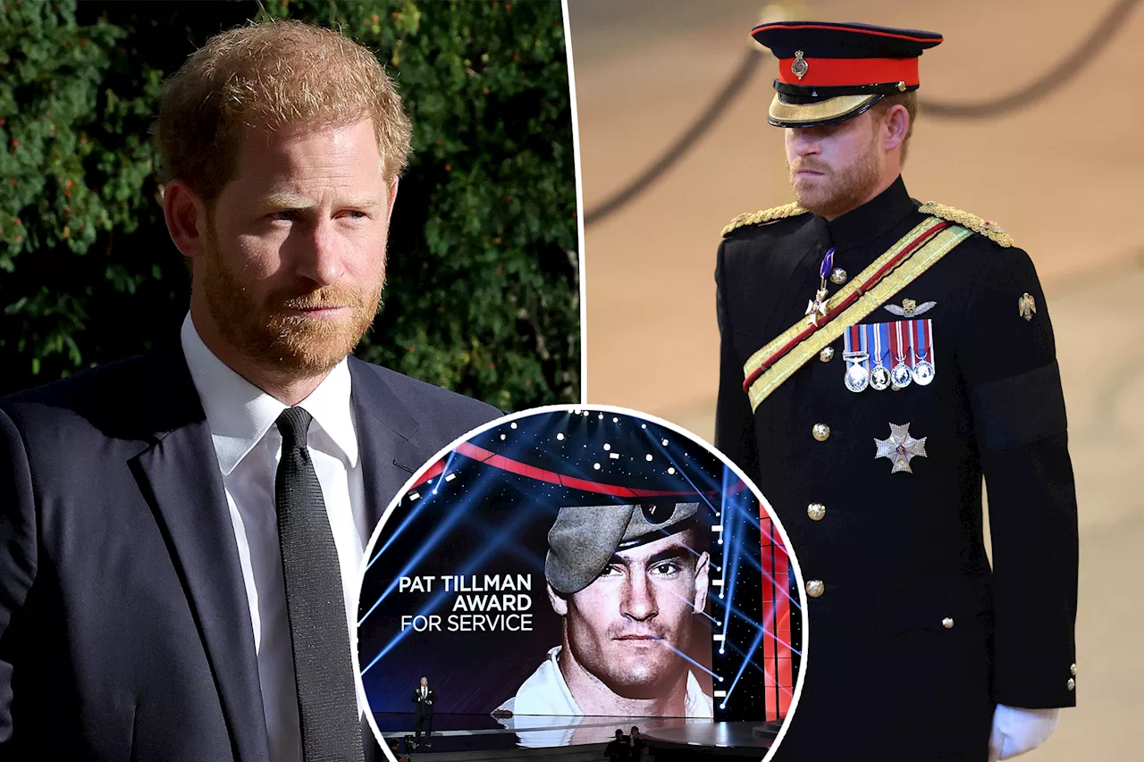 Prince Harry is 'quite sad' over ESPYs nod backlash, considering declining Pat Tillman Award: expert