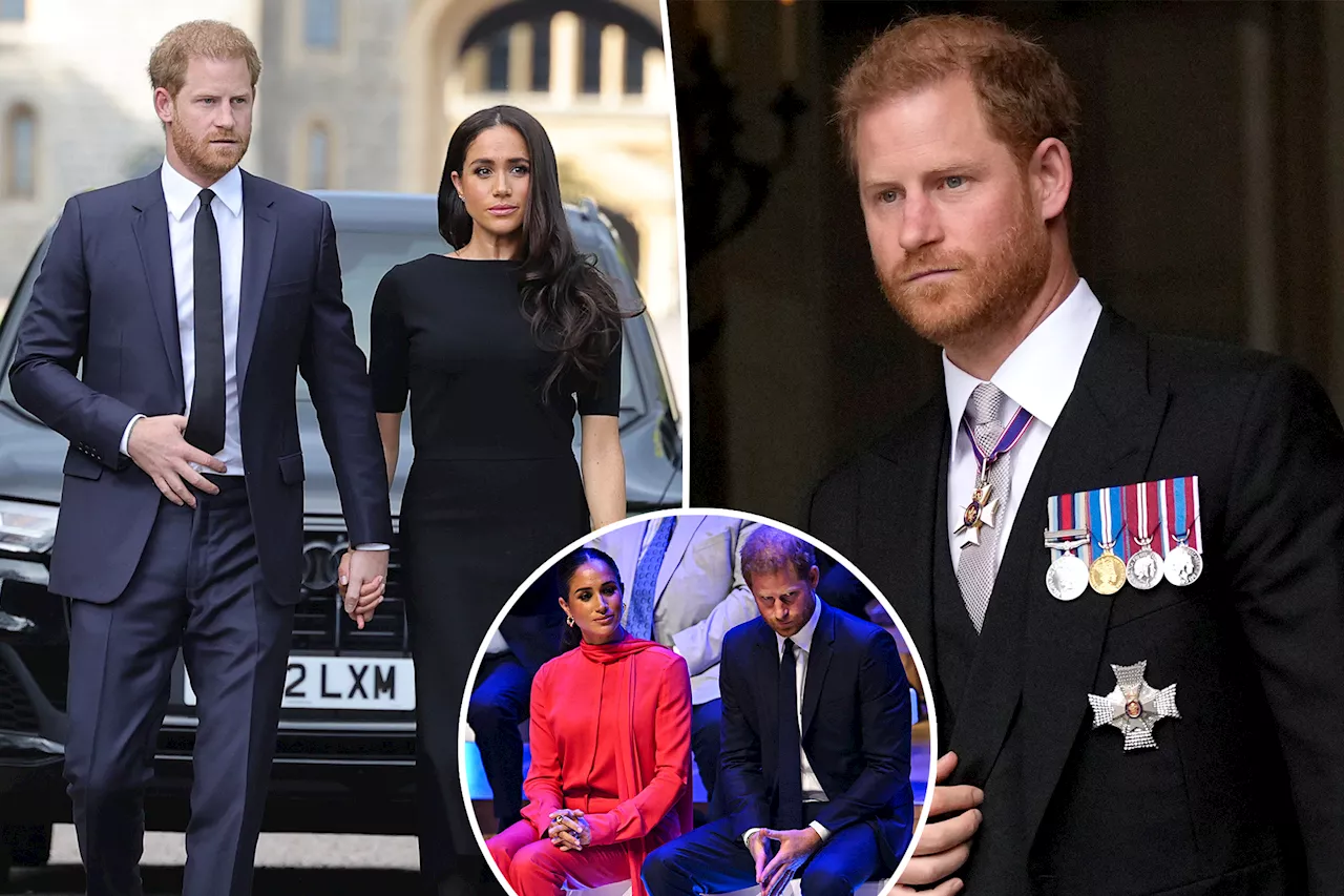 Prince Harry's UK comeback will be without Meghan Markle, royal author predicts