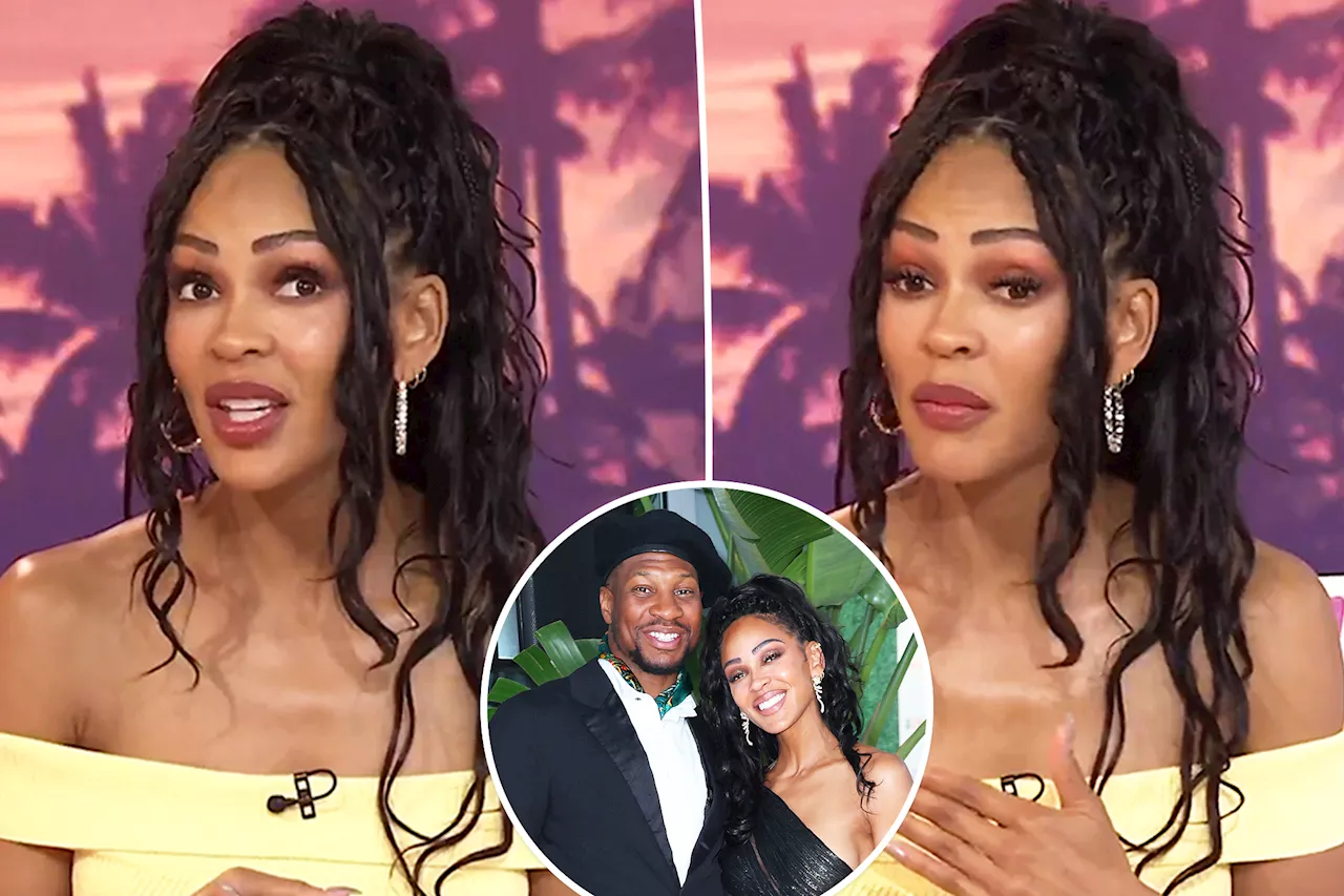 Meagan Good defends dating Jonathan Majors amid assault trial: 'Trust God'