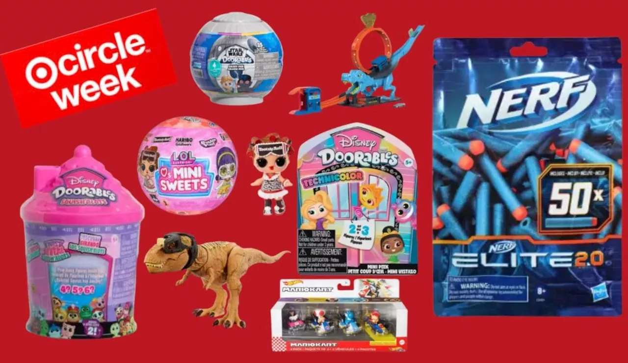 Target Circle Week: Get up to 50% off Nerf, Disney, L.O.L., Hot Wheels and more