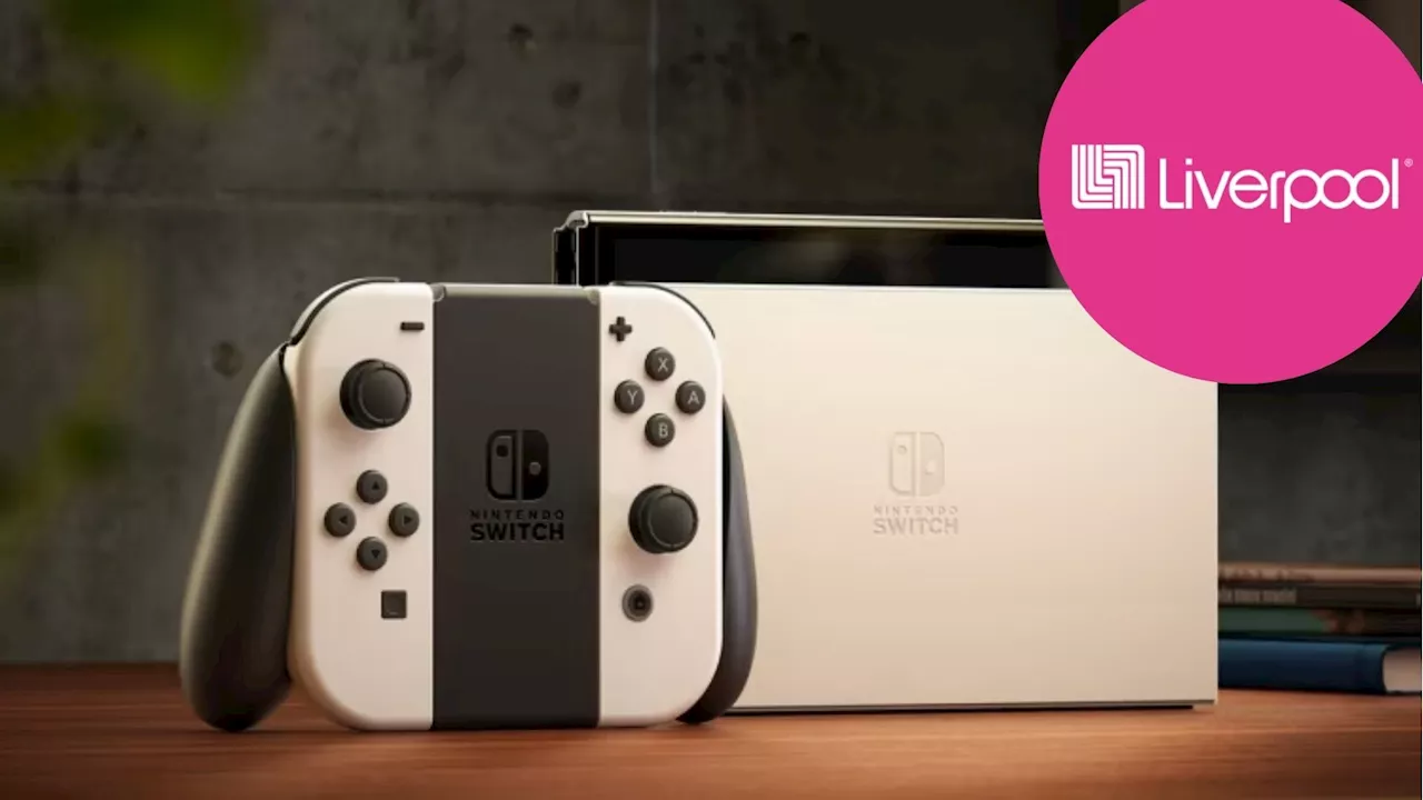 Liverpool oferta Nintendo Switch con casi el 50% de descuento; te decimos el precio