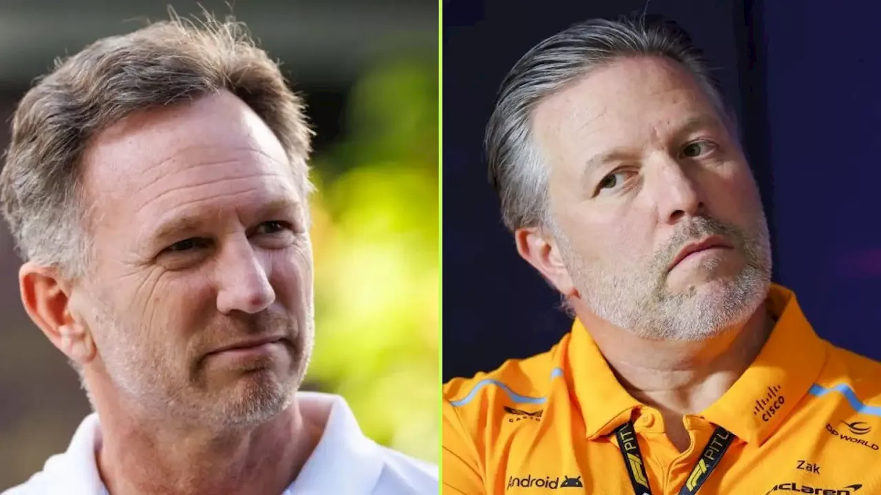 Christian Horner’s nine-word response to Zak Brown after scathing Red Bull criticism