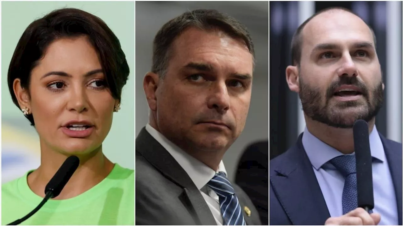 Bolsonaro e PL pretendem lançar Michelle, Flávio e Eduardo ao Senado Federal