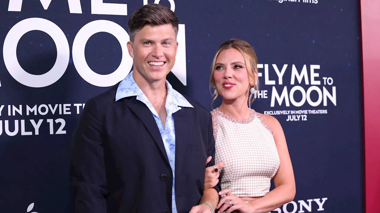 Colin Jost und Scarlett Johansson superverliebt auf Premiere