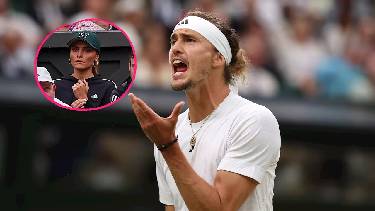 Sophia Thomalla unterstützte Alexander Zverev in Wimbledon!