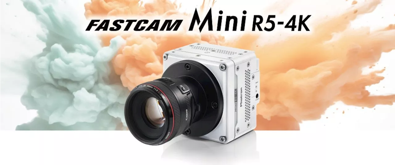 フォトロン、4K解像度を実現した小型軽量ハイスピードカメラ 『FASTCAM Mini R5-4K』を新発売