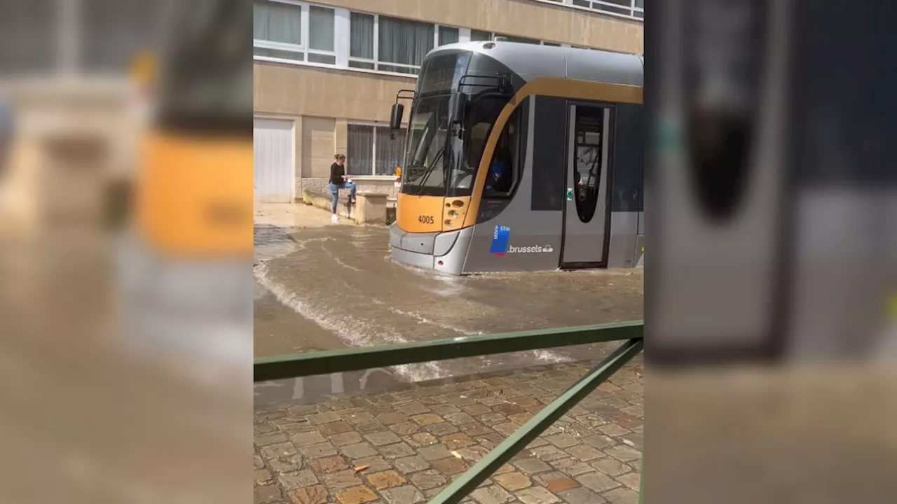 Météo: une mini-tornade entre Braine-le-Comte et Soignies, de fortes pluies sur Bruxelles