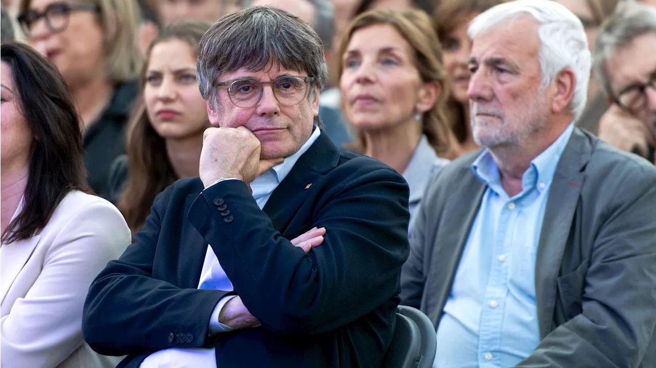 Puigdemont afirma que la causa de Tsunami Democràtic solo buscaba 'ensuciar' al independentismo