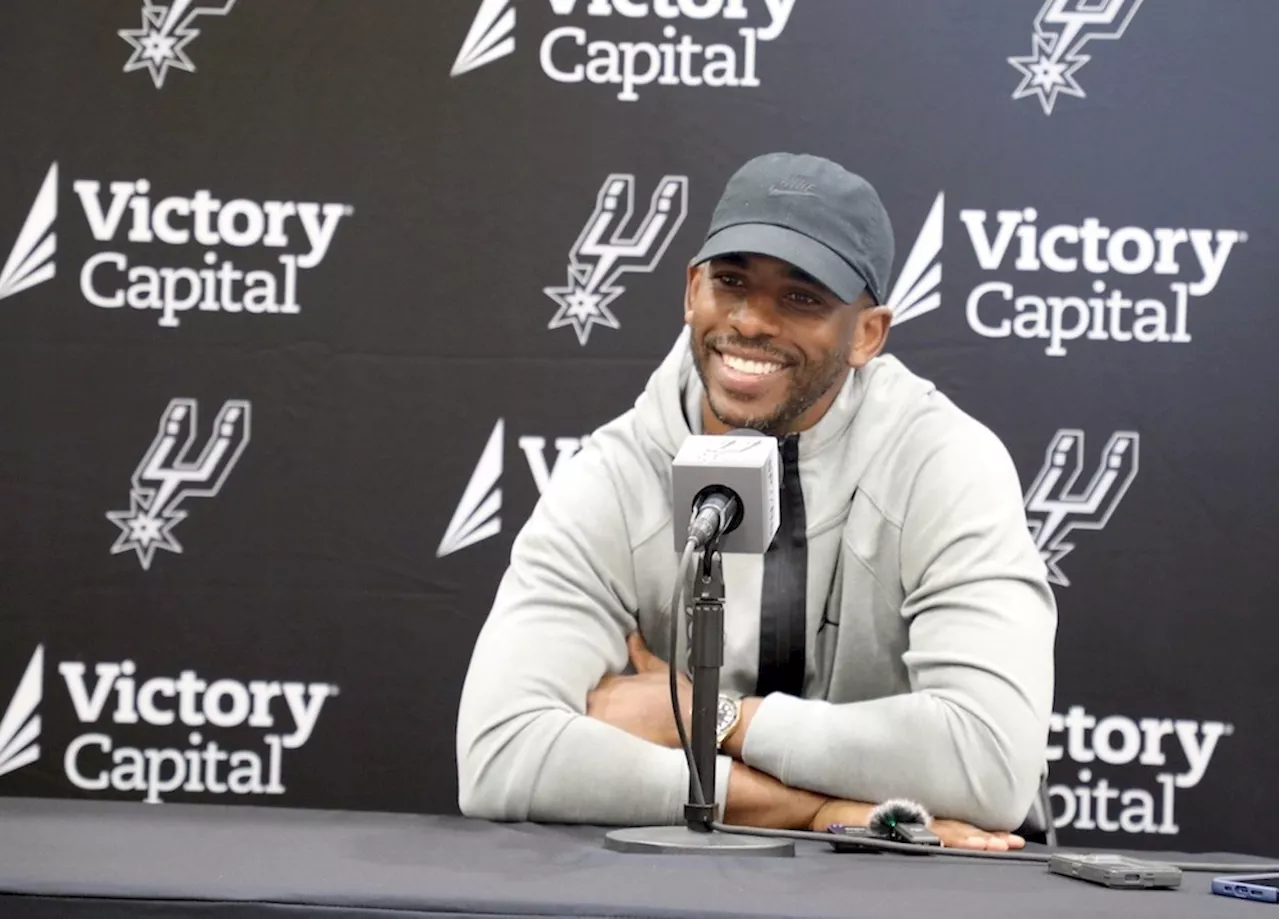 New San Antonio Spurs Chris Paul and Harrison Barnes say they're thrilled to play for Pop