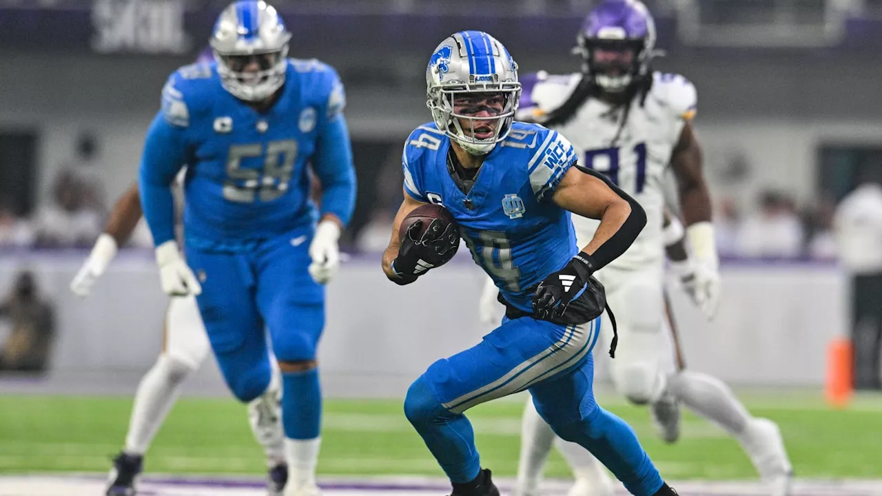 Detroit Lions Amon-Ra St. Brown is first-team selection on All-NFC North team